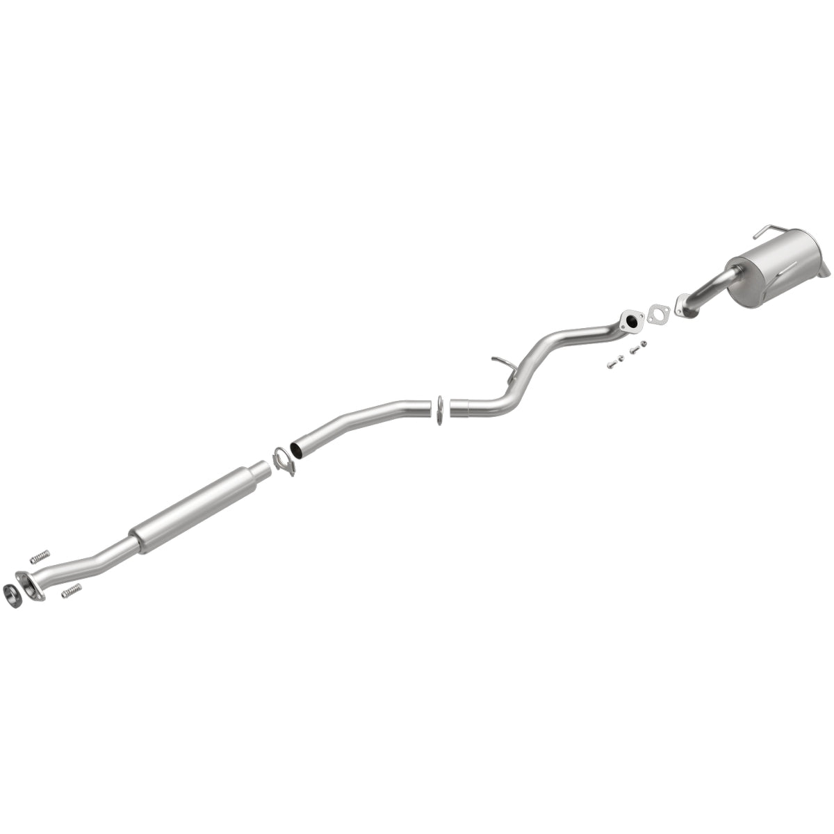 Fits 2010-2017 Subaru Outback 2.5L Direct-Fit Replacement Exhaust 106-0162