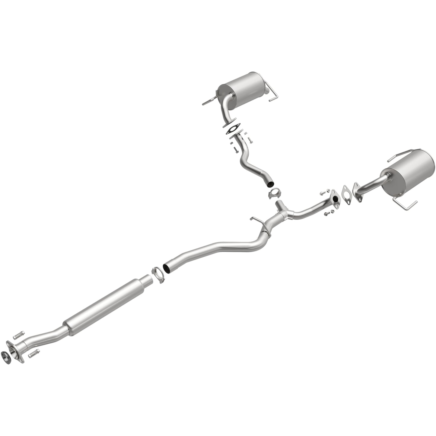 Fits 2005-2007 Subaru Outback 3.0L Direct-Fit Replacement Exhaust 106-0163