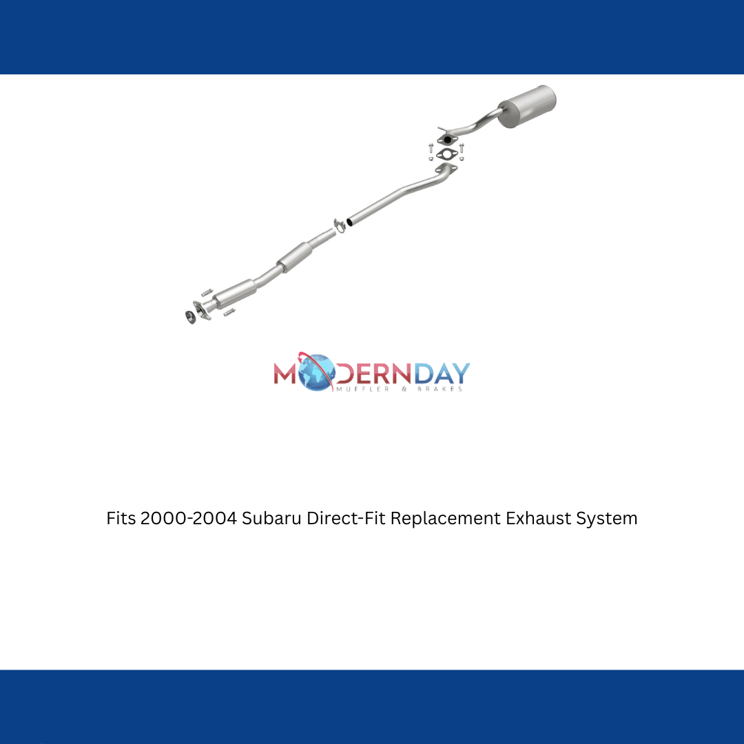 Fits 2000-2004 Subaru Direct-Fit Replacement Exhaust System 106-0174