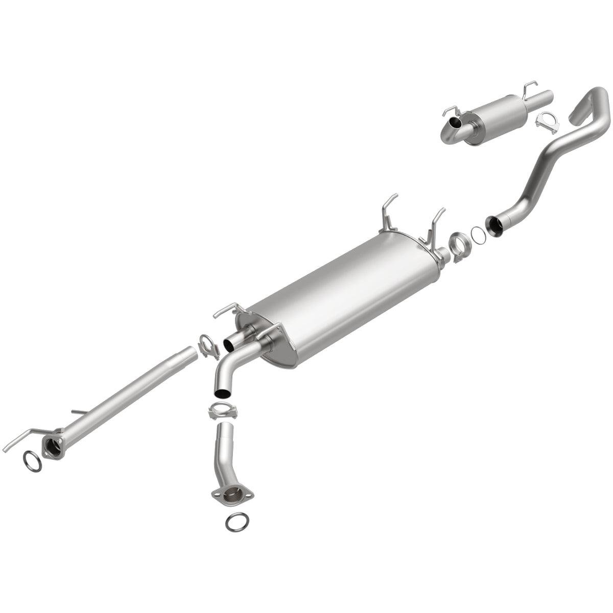 Fits 2001-2007 Toyota Sequoia 4.7L Direct-Fit Replacement Exhaust 106-0177