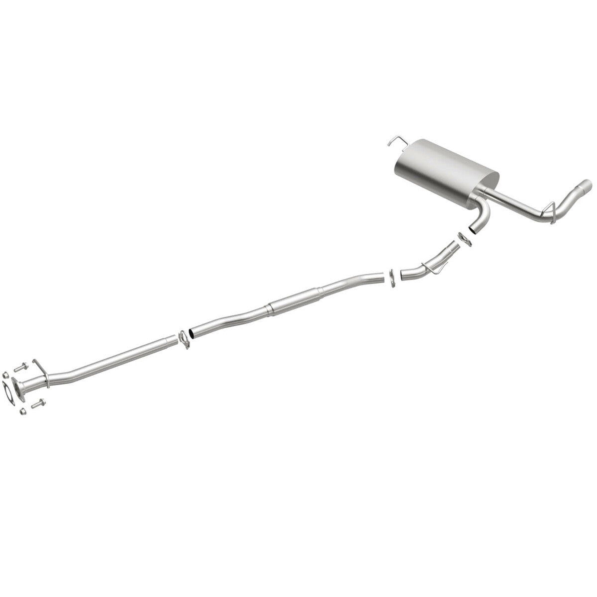 Fits 2008-2010 Nissan Rogue 2.5L Direct-Fit Replacement Exhaust System 106-0225