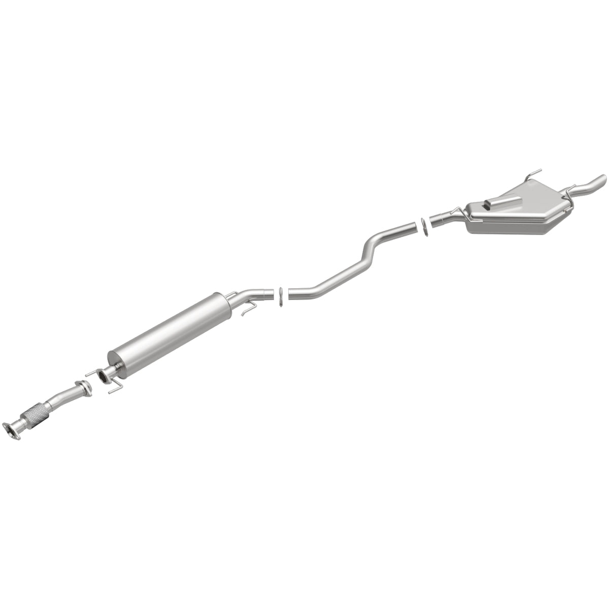 Fits 1999-2009 Saab 9-5 2.3L Direct-Fit Replacement Exhaust System 106-0235