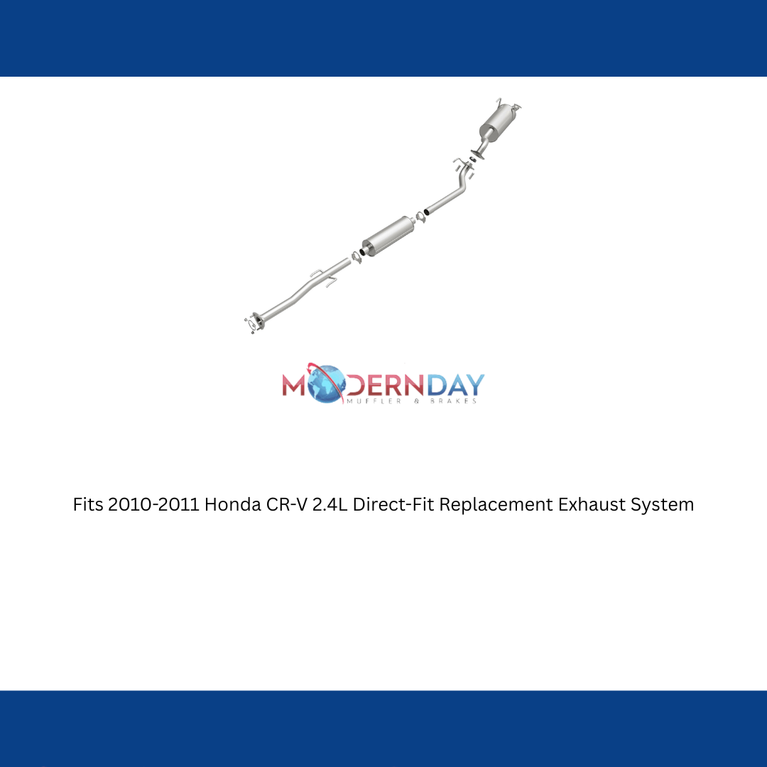 Fits 2010-2011 Honda CR-V 2.4L Direct-Fit Replacement Exhaust System 106-0241