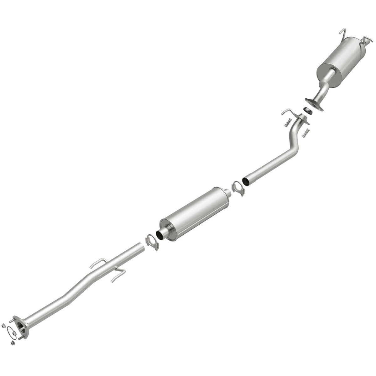 Fits 2010-2011 Honda CR-V 2.4L Direct-Fit Replacement Exhaust System 106-0241