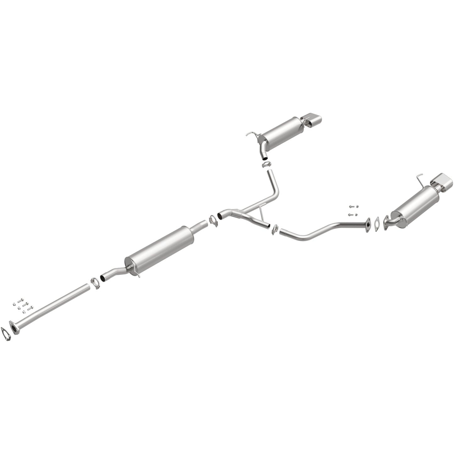 Fits 2004-2006 Acura MDX 3.5L Direct-Fit Replacement Exhaust System 106-0248