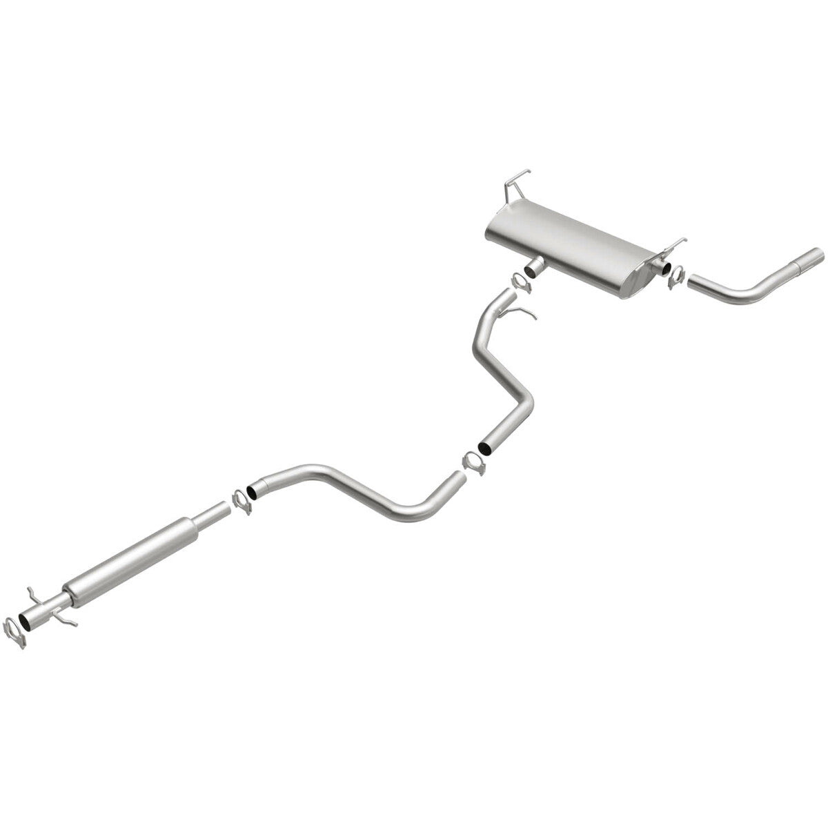 Fits 2008-2012 Chevrolet Malibu Direct-Fit Replacement Exhaust System 106-0259