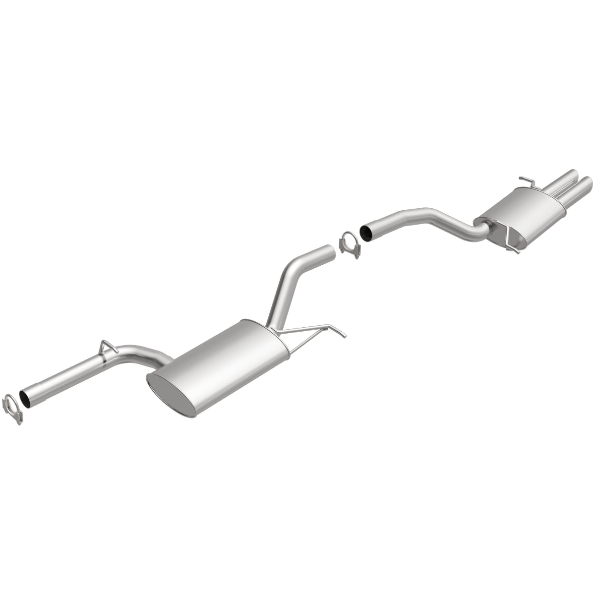 Fits 2006-2013 Volkswagen Direct-Fit Replacement Exhaust System 106-0272