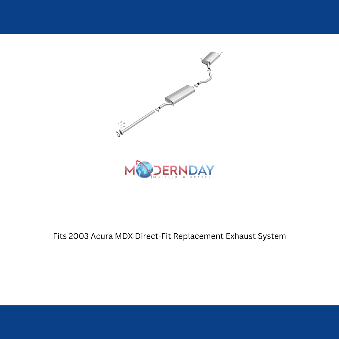 Fits 2003 Acura MDX Direct-Fit Replacement Exhaust System 106-0277