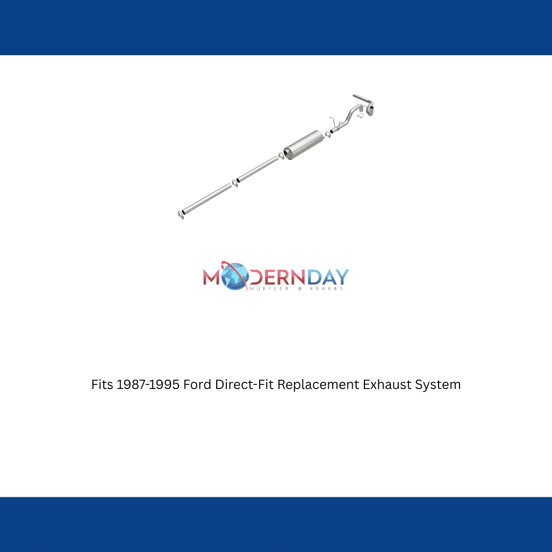 Fits 1987-1995 Ford Direct-Fit Replacement Exhaust System 106-0278