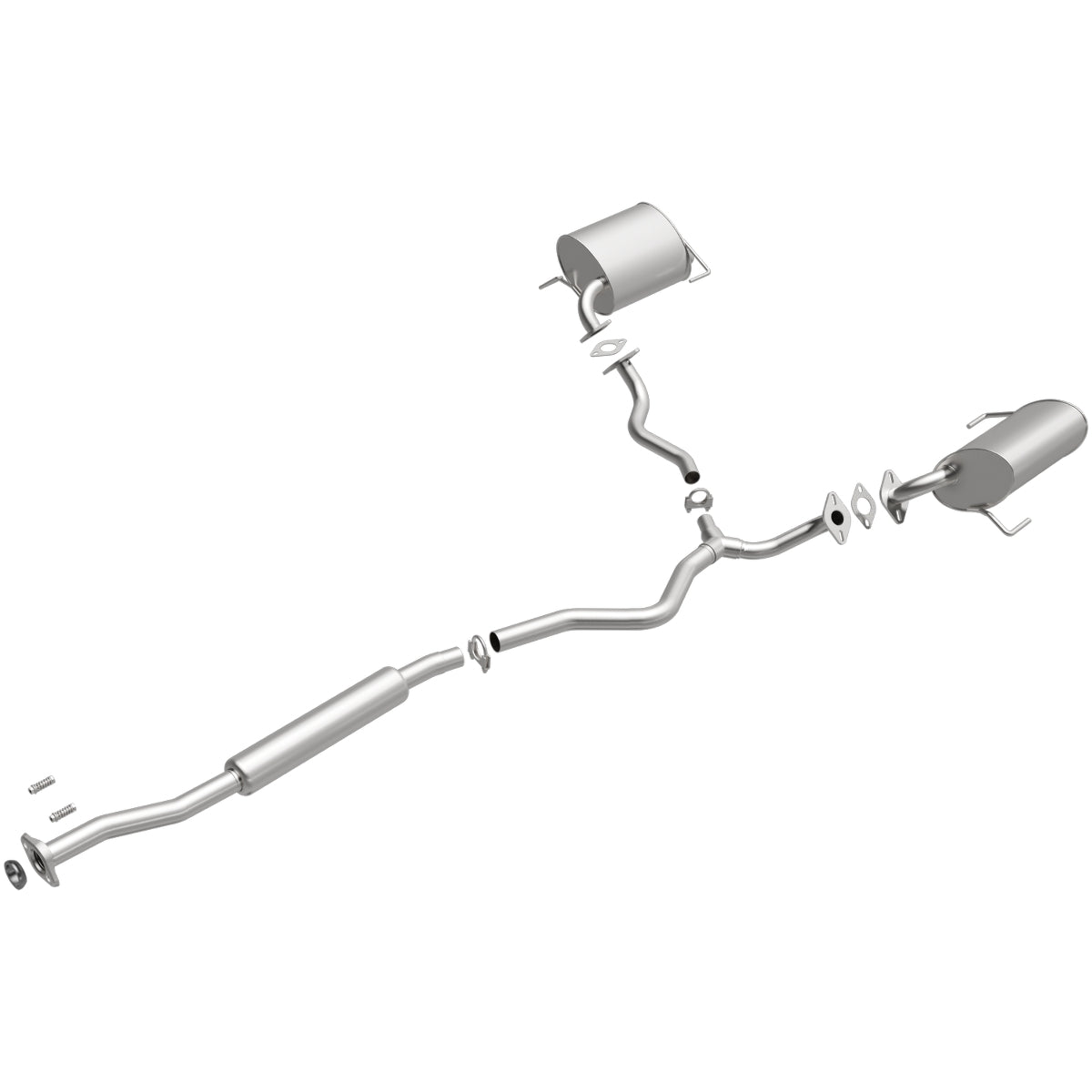 Fits 2005-2005 Subaru Outback 2.5L Direct-Fit Replacement Exhaust 106-0282