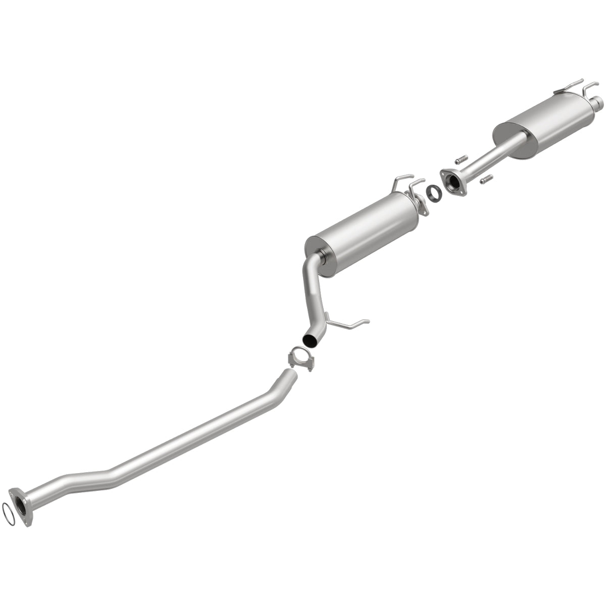 Fits 2007-2011 Honda Civic 2.0L Direct-Fit Replacement Exhaust System 106-0292
