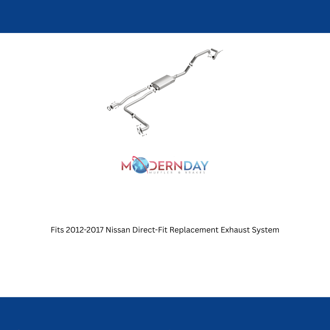 2012-2017 Nissan Direct-Fit Replacement Exhaust System 4.0L V6 106-0296
