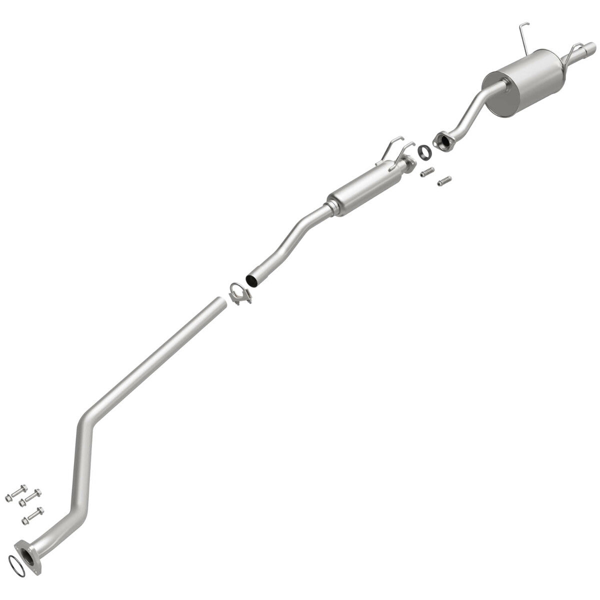 Fits 2001-2005 Honda Civic Direct-Fit Replacement Exhaust System 106-0312