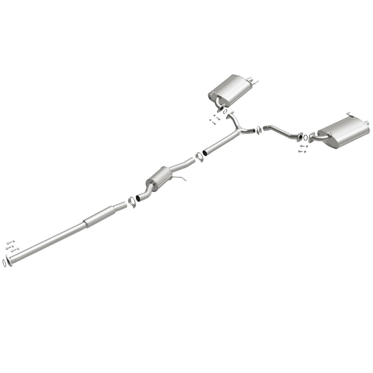 Fits 1998-2002 Honda Accord 3.0L Direct-Fit Replacement Exhaust System 106-0323