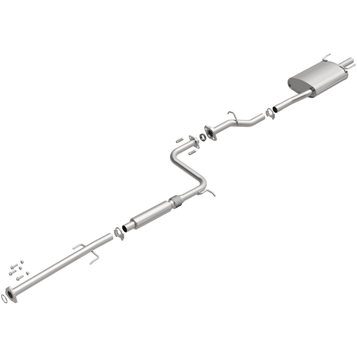 Fits 1994-1997 Honda Accord Direct-Fit Replacement Exhaust System 106-0339