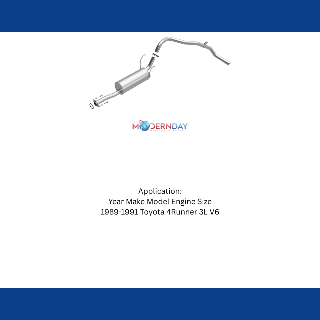 Fits 1989-1991 Toyota 4Runner 3.0L Direct-Fit Replacement Exhaust 106-0397