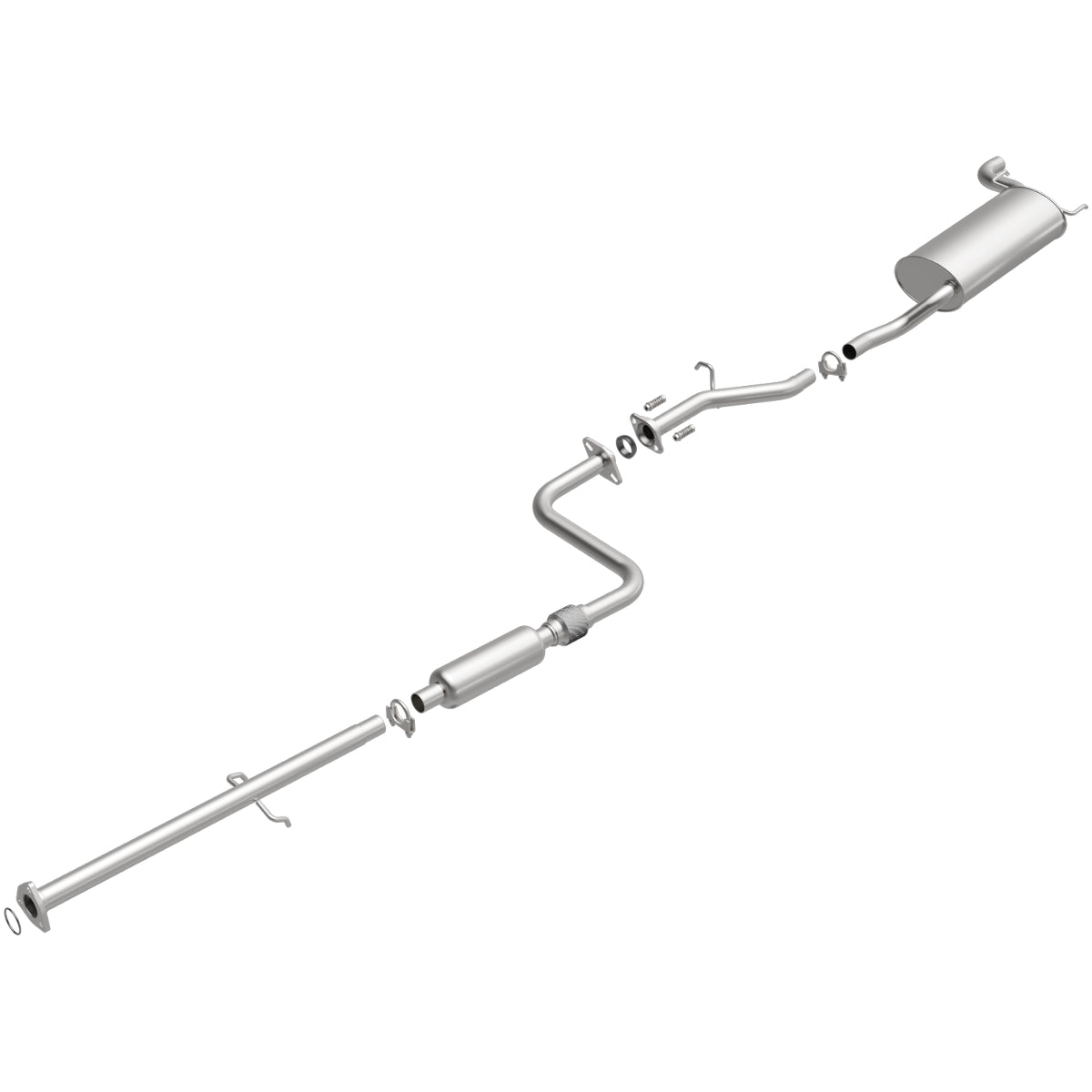 Fits 1994-1997 Honda Accord 2.2L Direct-Fit Replacement Exhaust System 106-0400