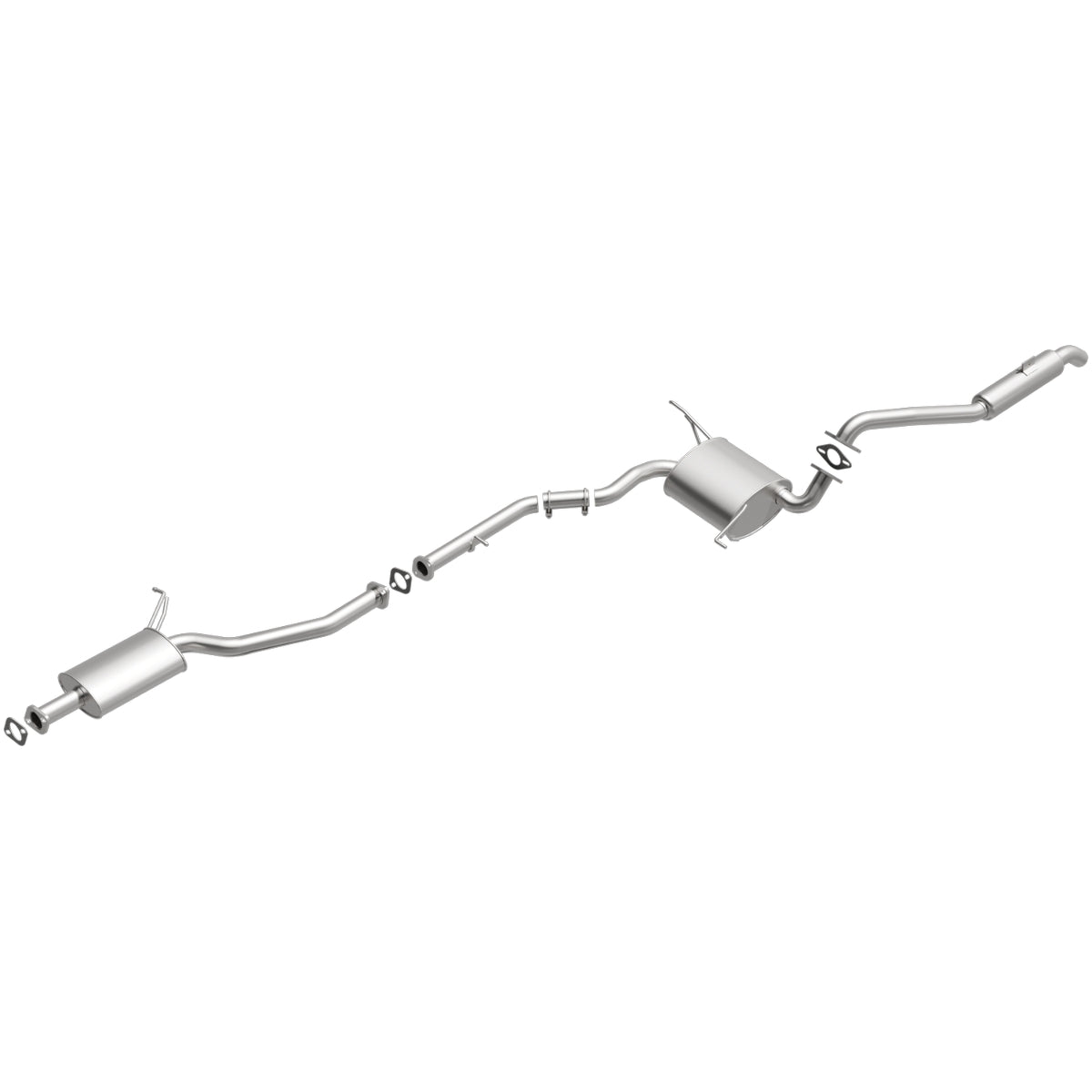 Fits 2002-2005 Kia Sedona 3.5L Direct-Fit Replacement Exhaust System 106-0414