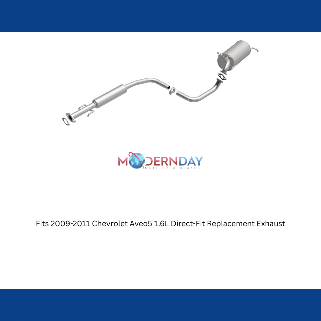 Fits 2009-2011 Chevrolet Aveo5 1.6L Direct-Fit Replacement Exhaust 106-0419