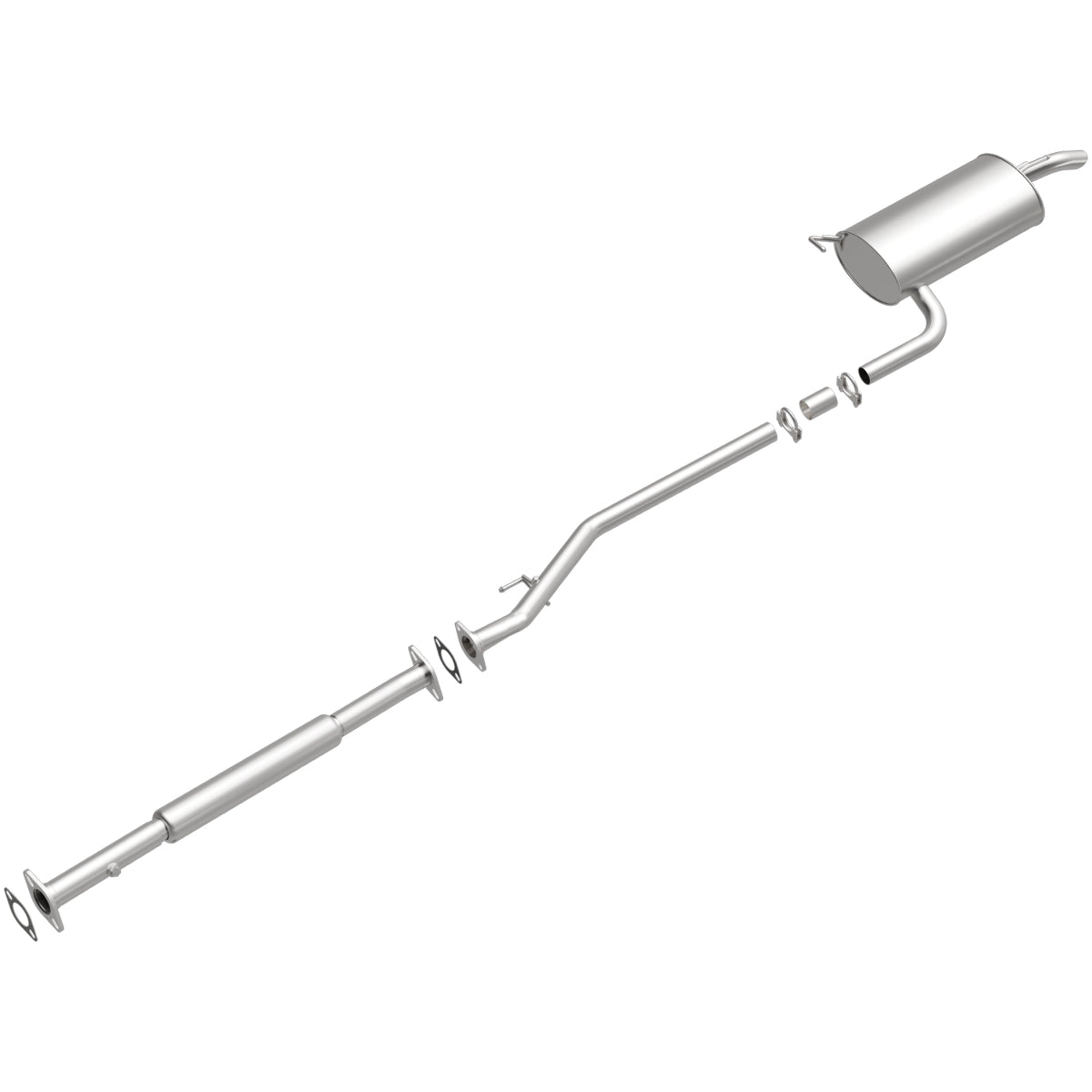 Fits 1999-2001 Hyundai Sonata Direct-Fit Replacement Exhaust System 106-0427