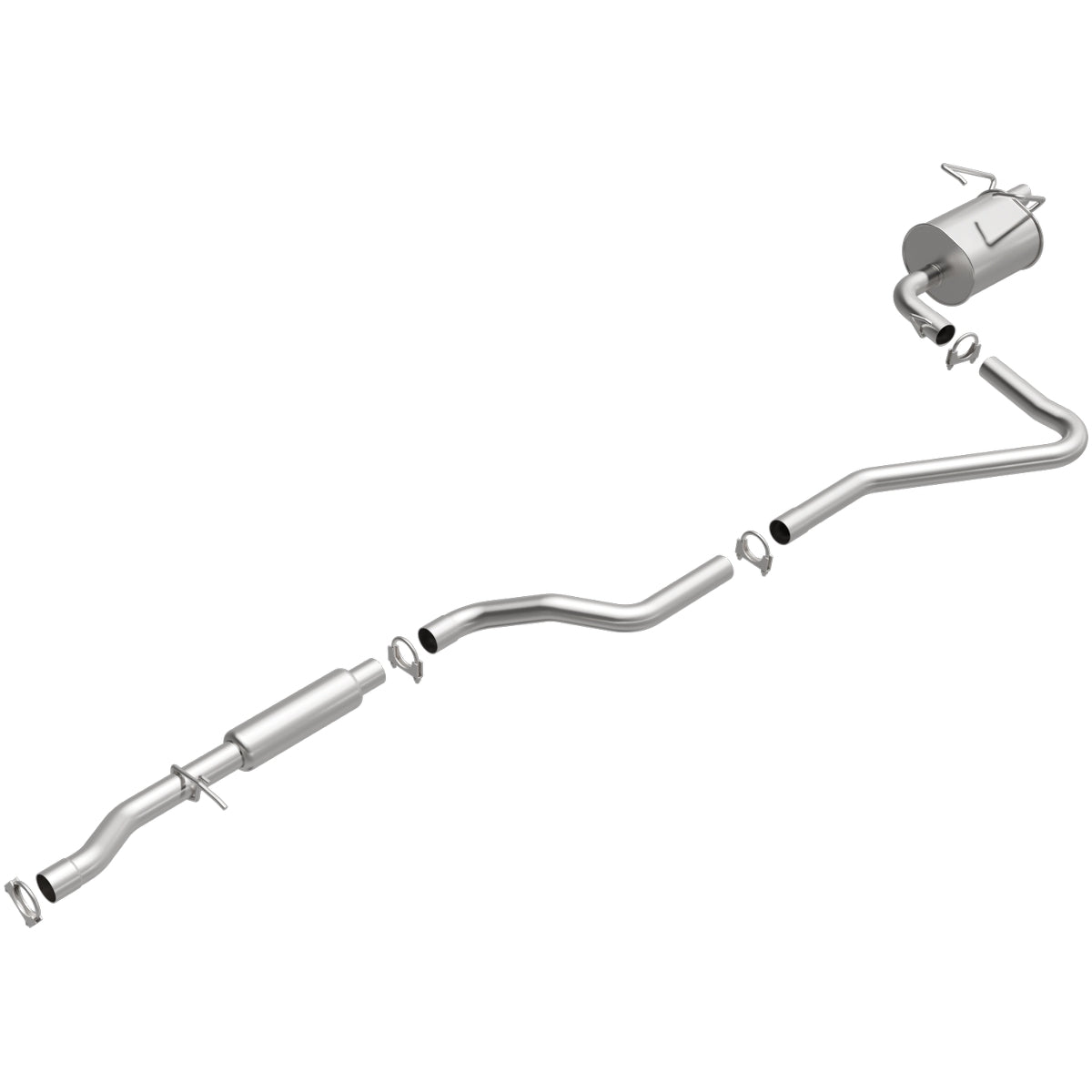 Fits 2009-2018 Dodge Journey 2.4L Direct-Fit Replacement Exhaust System 106-0443