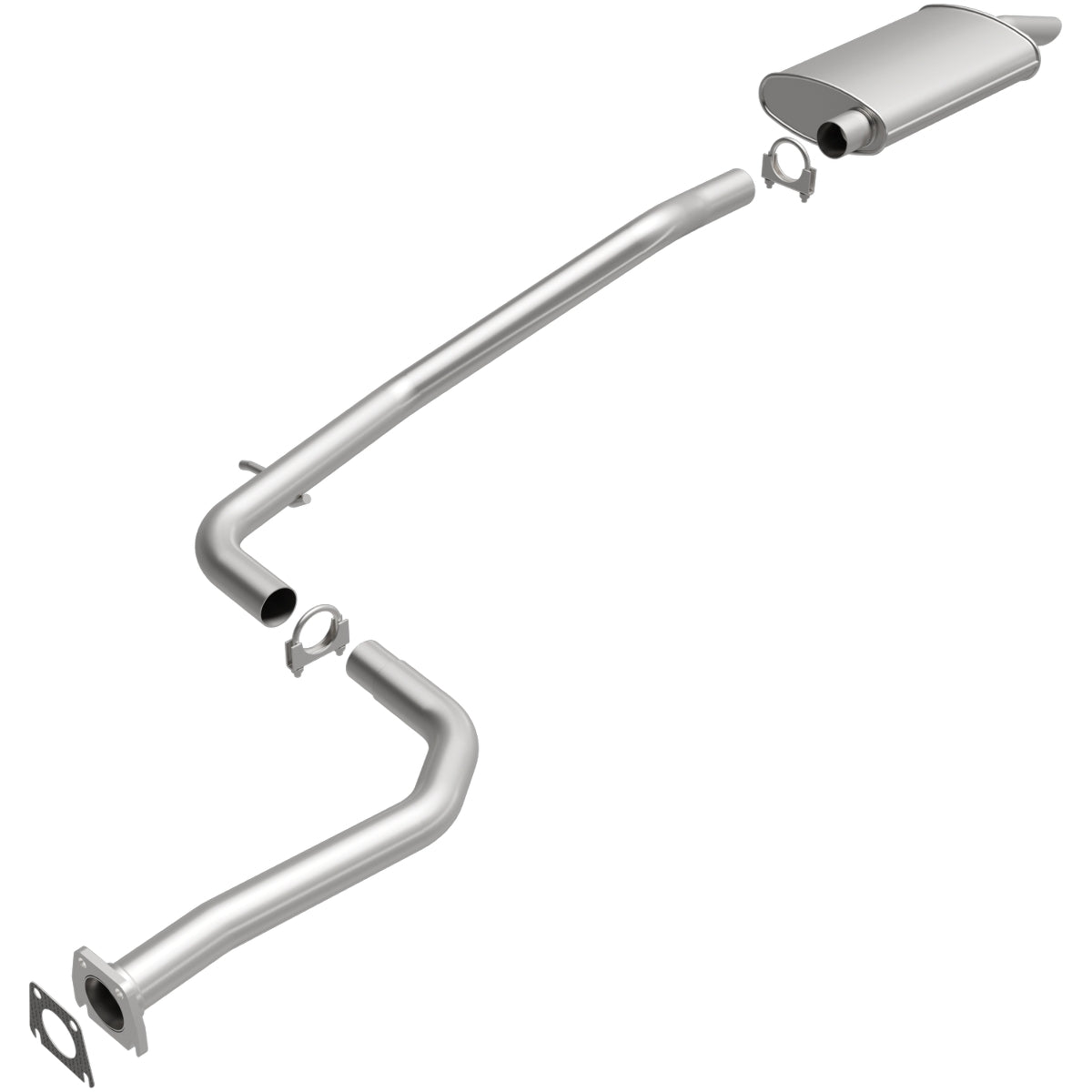 Fits 1991-1992 Oldsmobile Cutlass Ciera Direct-Fit Replacement Exhaust 106-0458