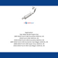 Fits 1997-2003 Ford Direct-Fit Replacement Exhaust System 106-0498