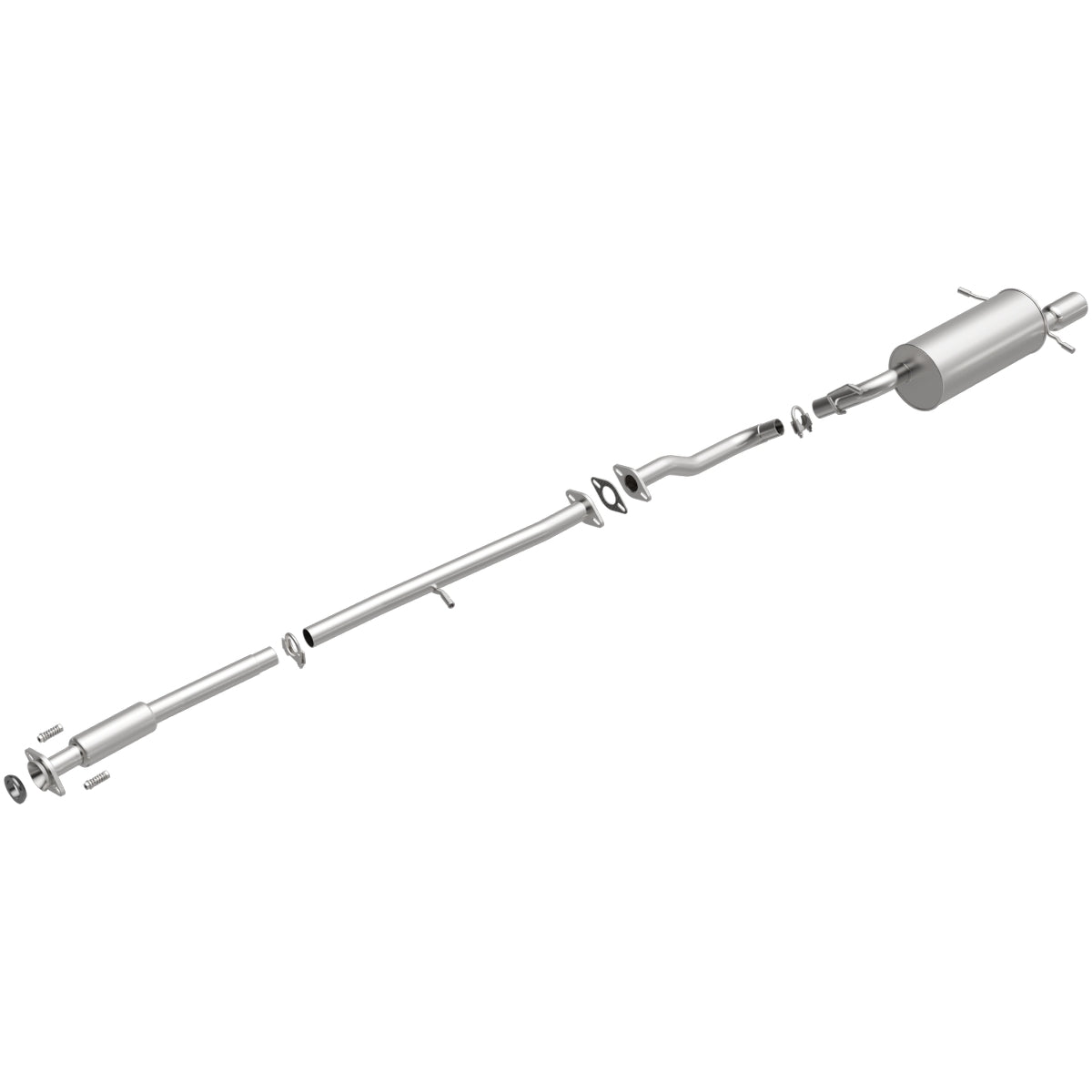 Fits 1996-1999 Subaru Legacy Direct-Fit Replacement Exhaust System 106-0518