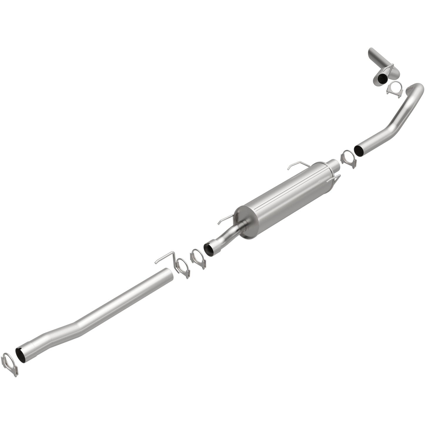 Fits 2006-2009 Dodge Direct-Fit Replacement Exhaust System 106-0525