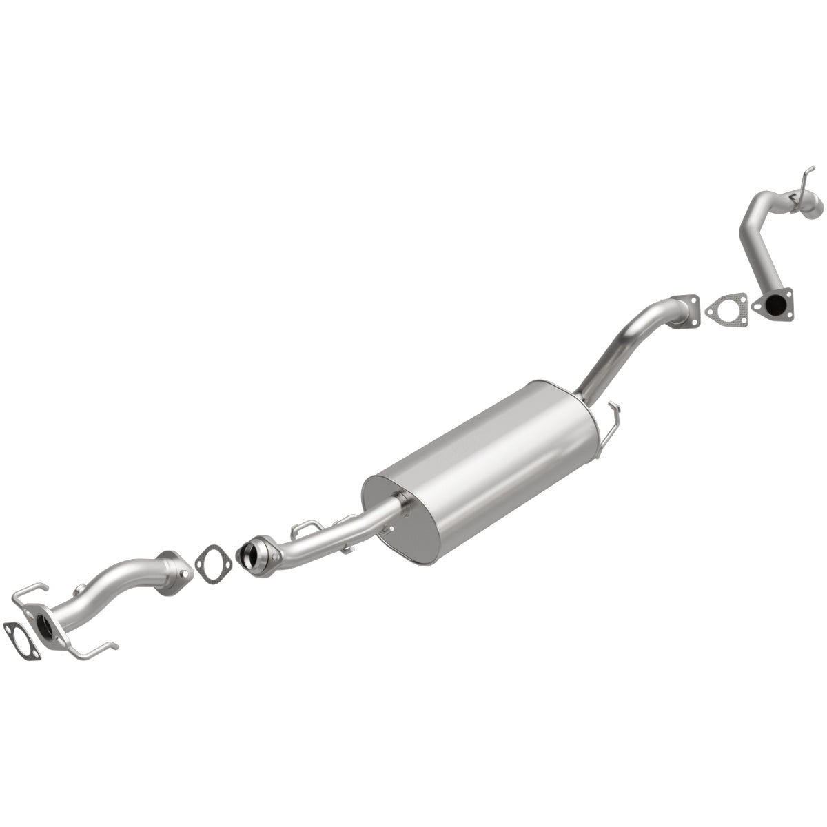 Fits 2000-2003 Mitsubishi Montero Sport Direct-Fit Replacement Exhaust 106-0551