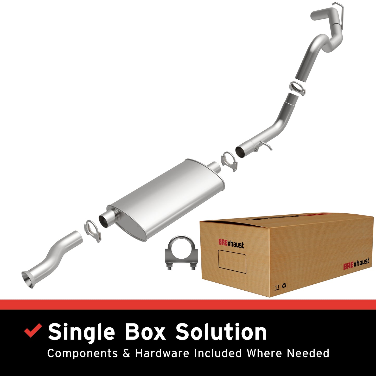 Direct-Fit Replacement Exhaust System 106-0562