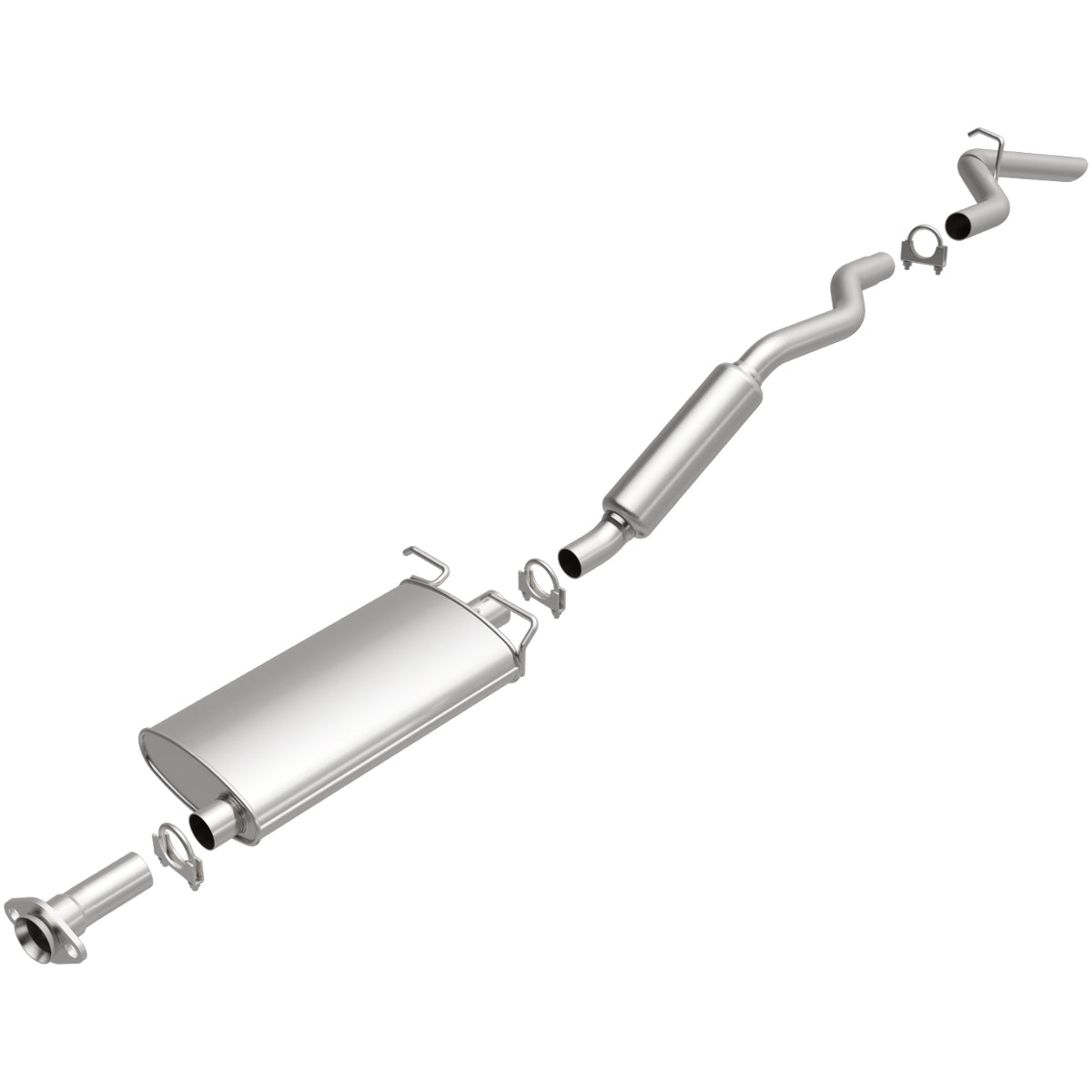Fits 1999-2003 Ford Direct-Fit Replacement Exhaust System 106-0564