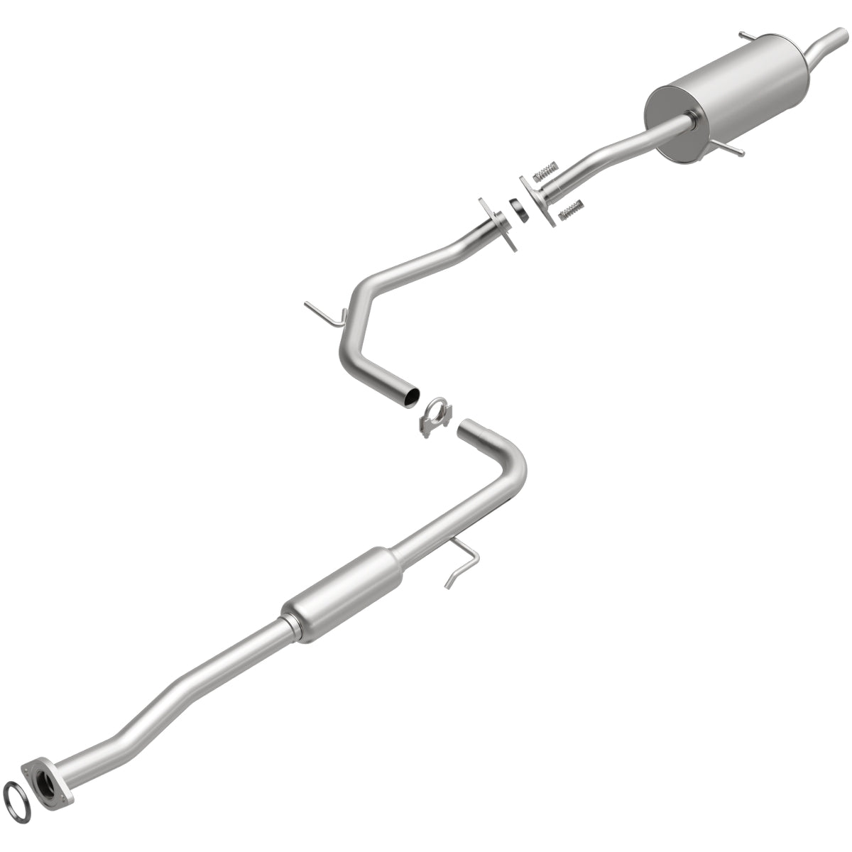 Fits 1995-1998 Mazda Protege 1.5L Direct-Fit Replacement Exhaust System 106-0570