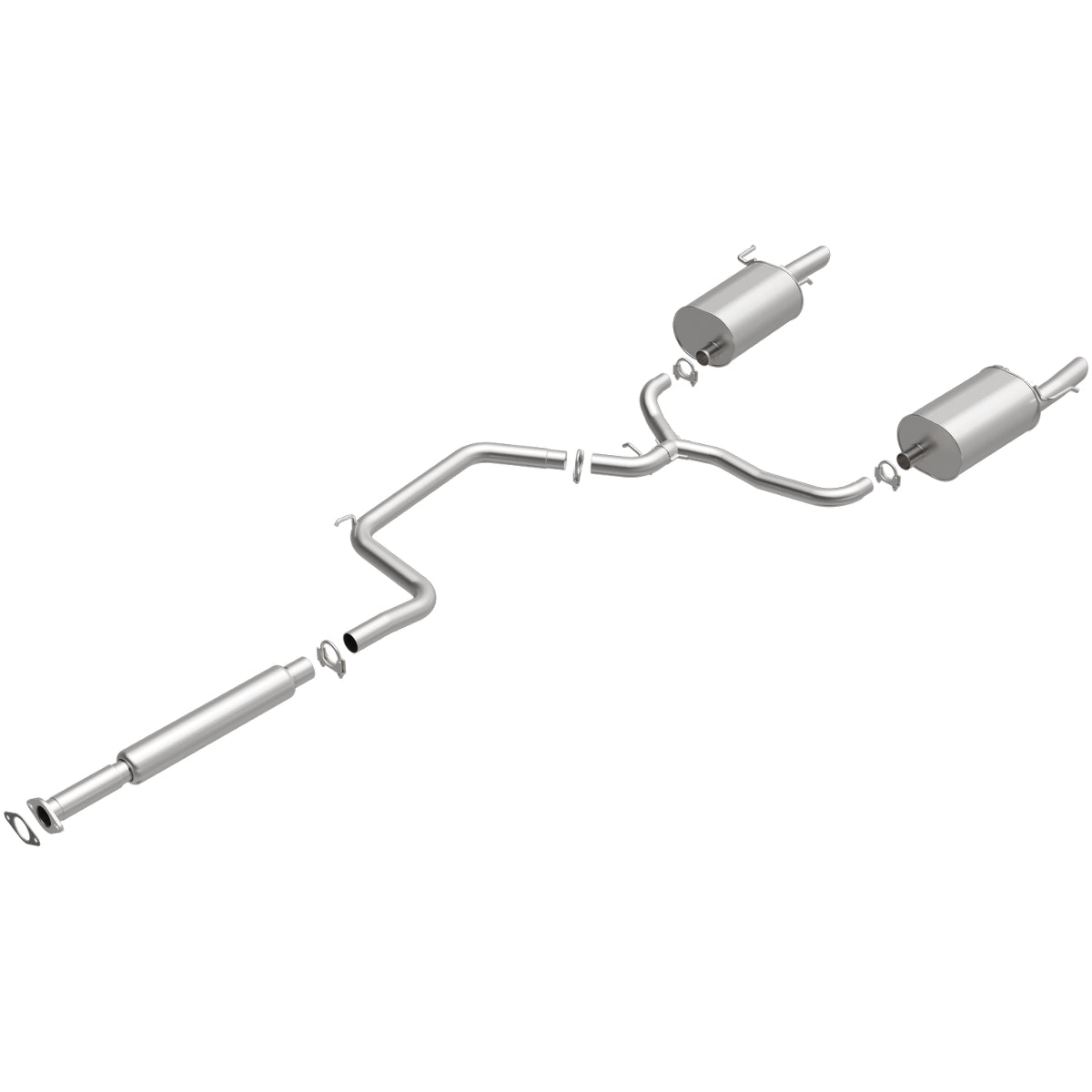Fits 2000-02 Chevrolet Monte Carlo 3.8L Direct-Fit Replacement Exhaust 106-0617
