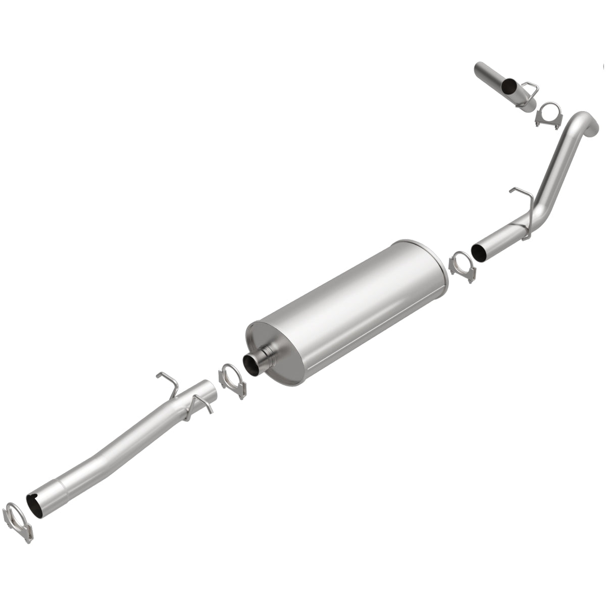 Fits 2000-2003 Dodge Dakota 3.9L Direct-Fit Replacement Exhaust System 106-0623