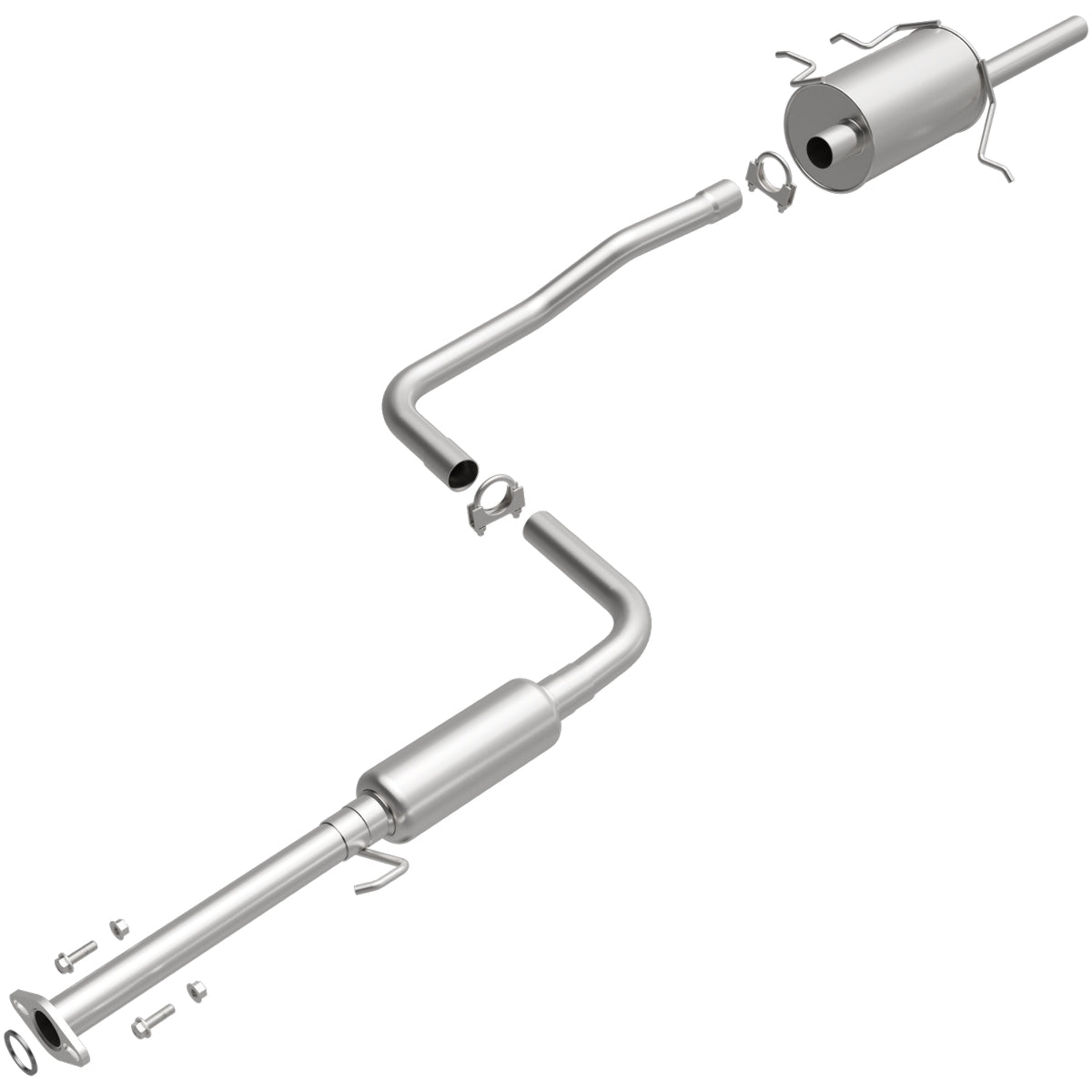 Fits 1995-1997 Geo Metro Direct-Fit Replacement Exhaust System 106-0657