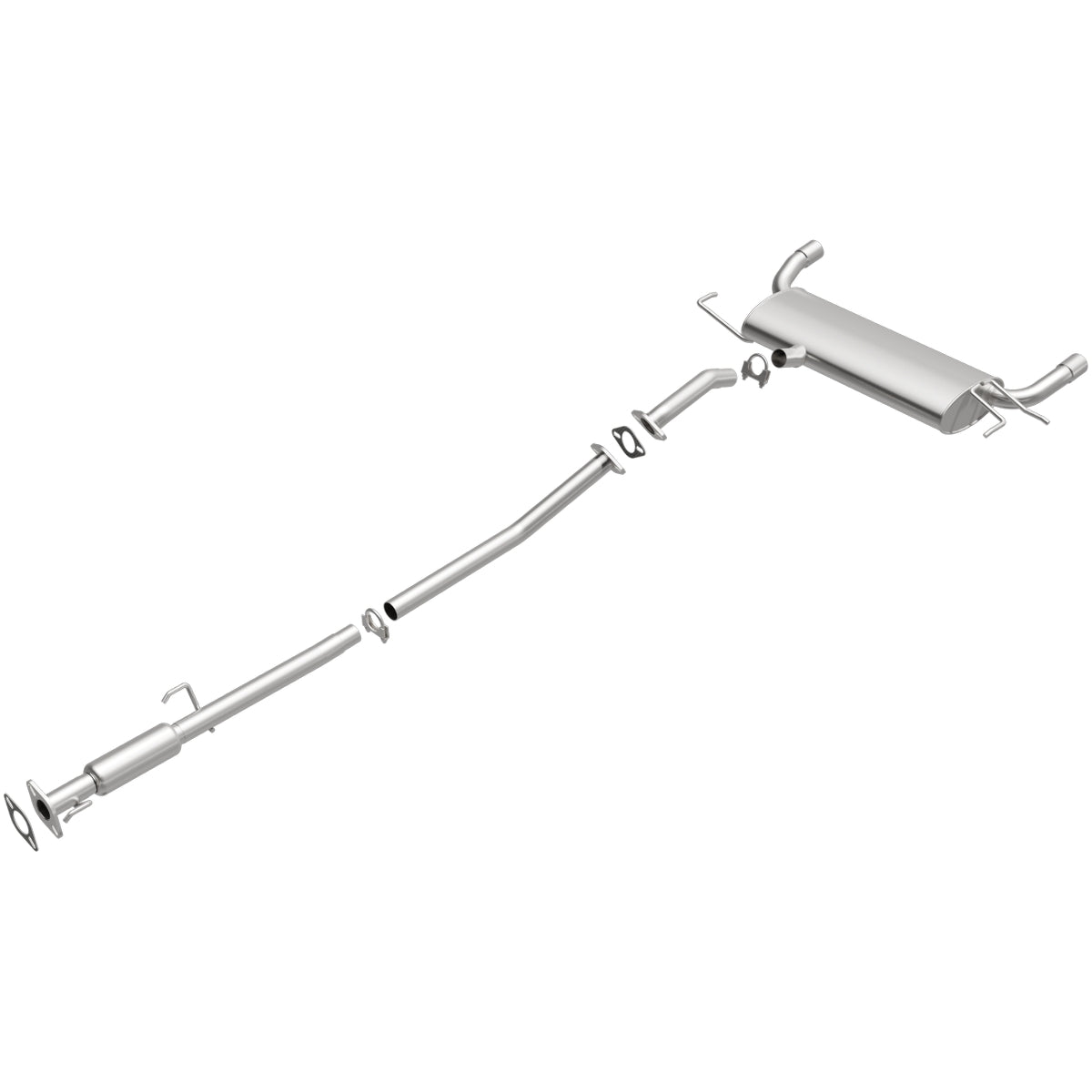 Fits 2005-2008 Hyundai Tucson Direct-Fit Replacement Exhaust System 106-0660