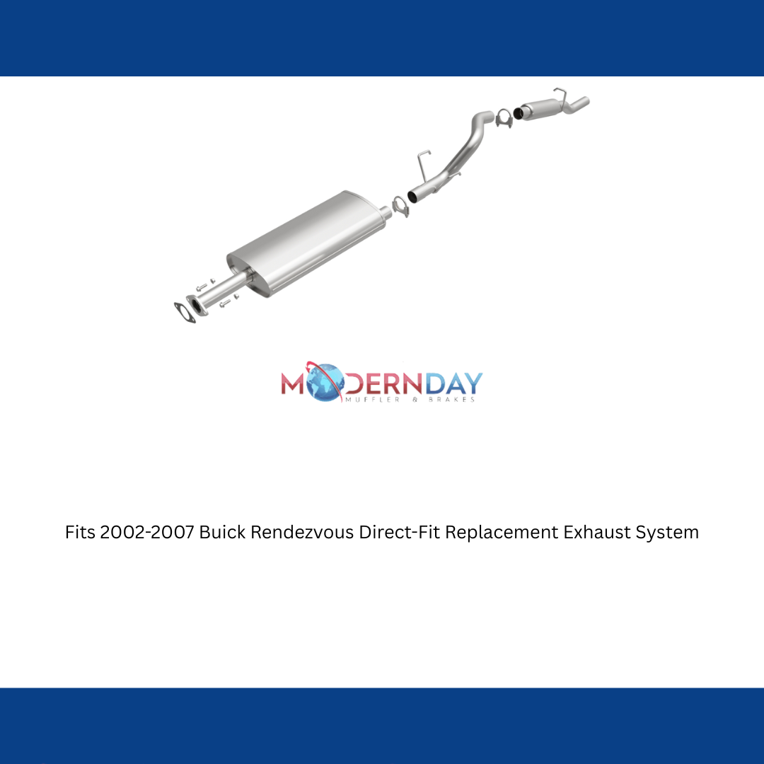 Fits 2002-2007 Buick Rendezvous Direct-Fit Replacement Exhaust System 106-0679