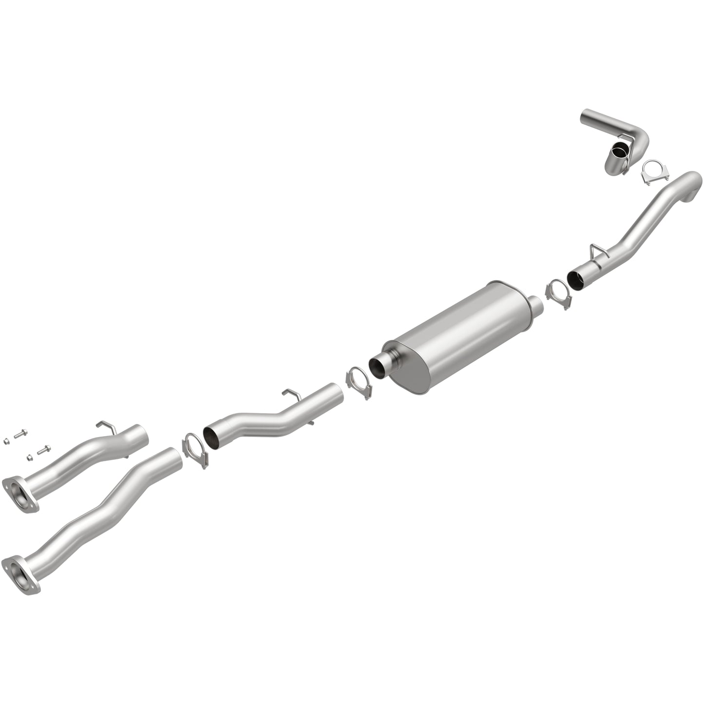 Fits 1994-1995 Chevrolet C1500 Direct-Fit Replacement Exhaust System 106-0710