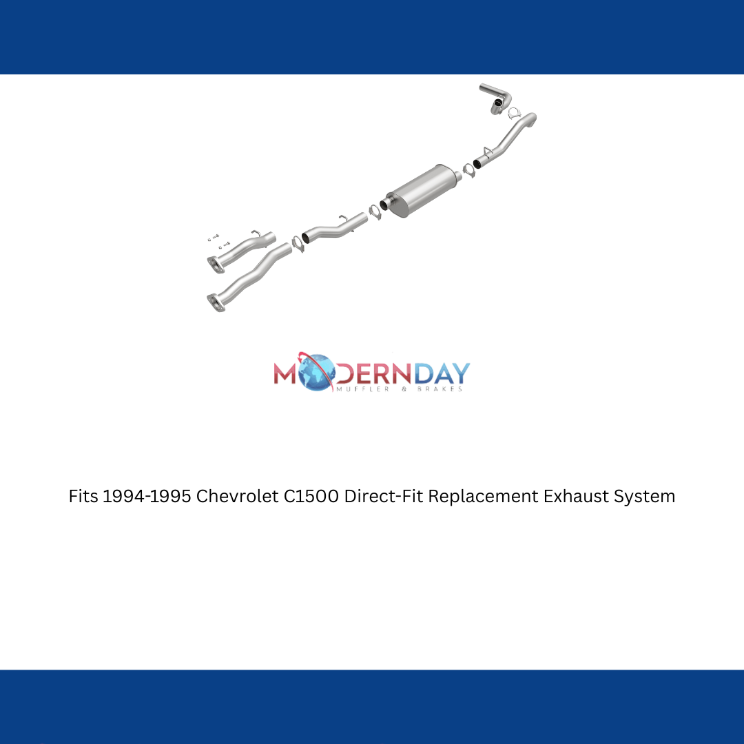 Fits 1994-1995 Chevrolet C1500 Direct-Fit Replacement Exhaust System 106-0710