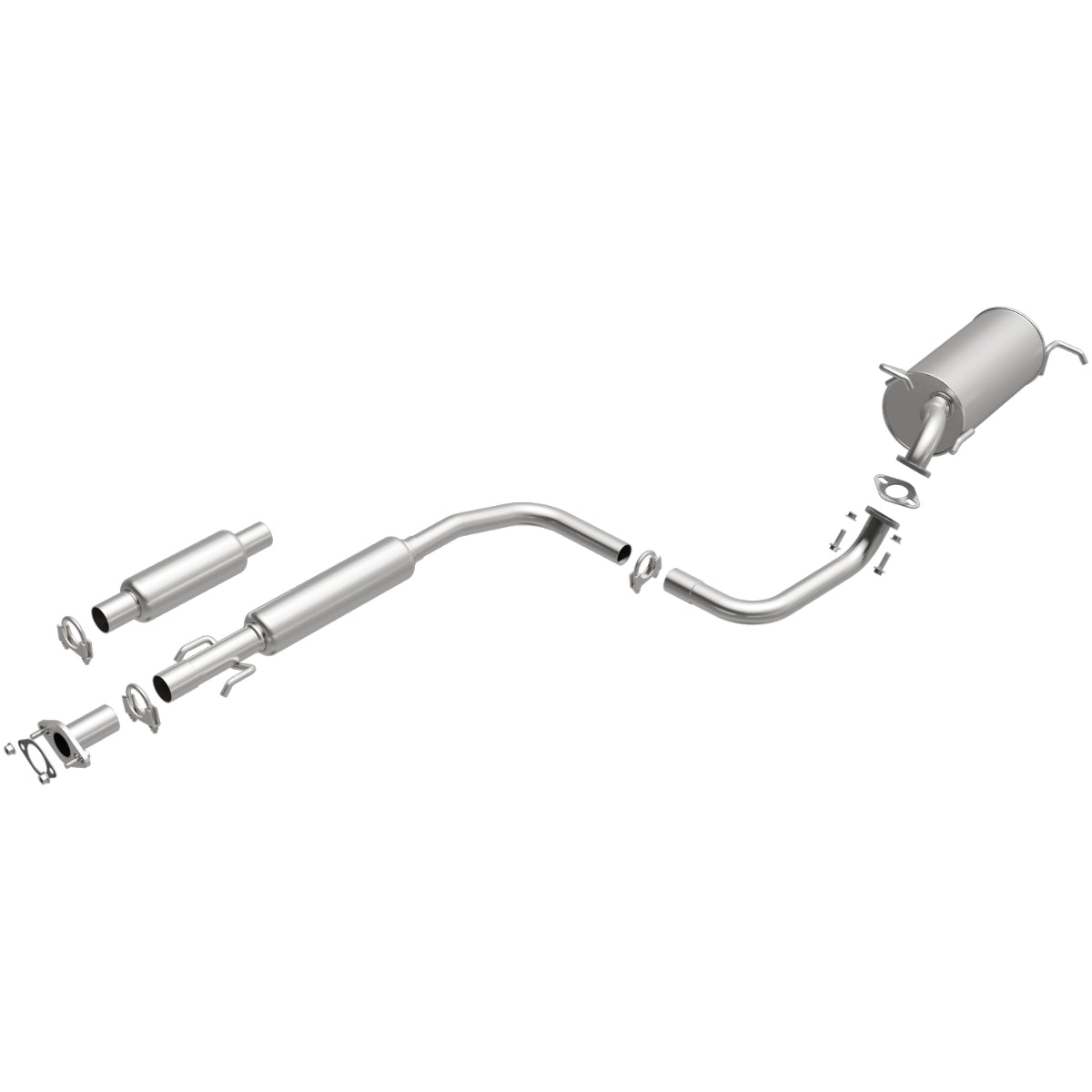 Fits 2004-2006 Chevrolet Aveo Direct-Fit Replacement Exhaust System 106-0723