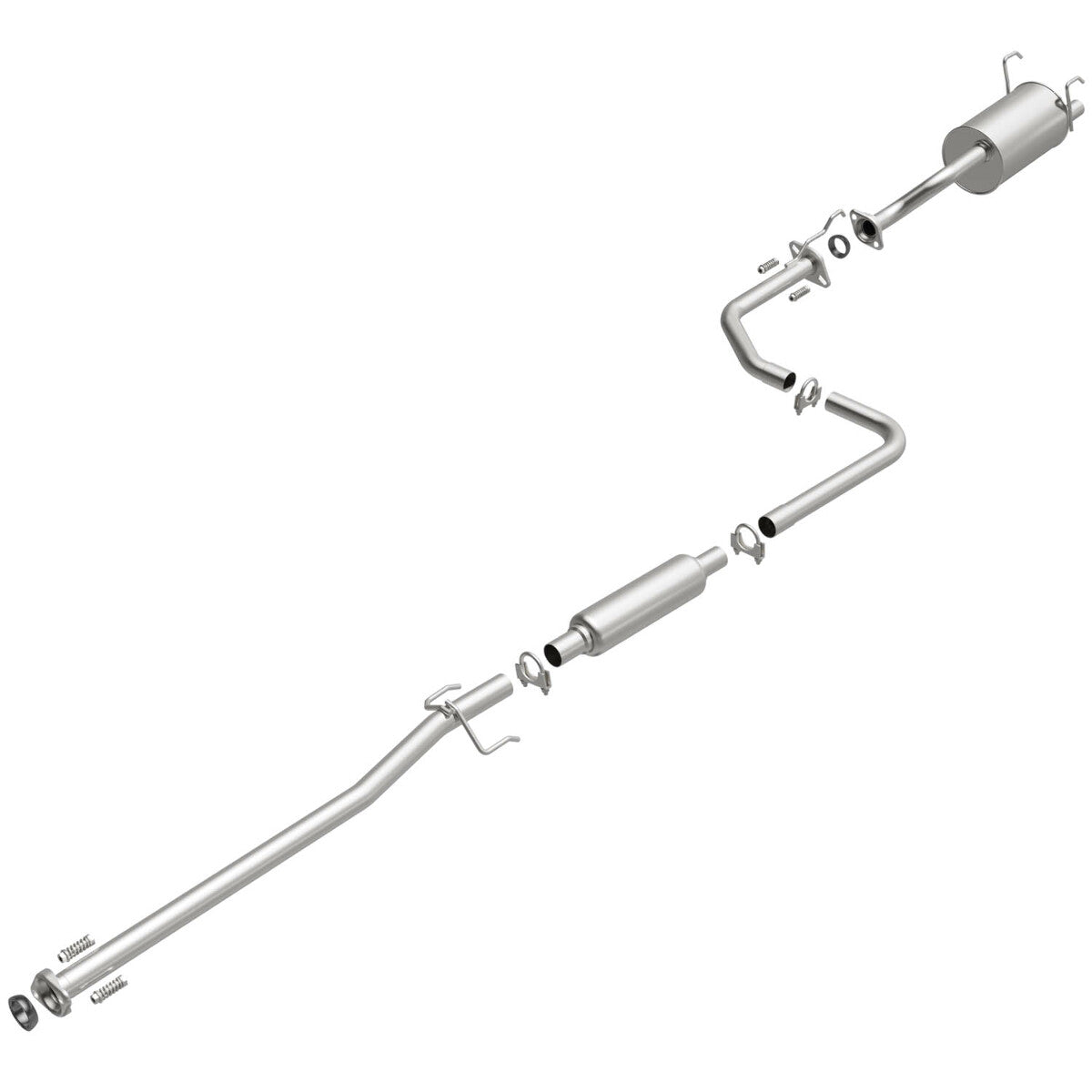 Fits 1992-2000 Honda Civic Direct-Fit Replacement Exhaust System 106-0724