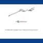 Fits 1993-2002 Volkswagen Direct-Fit Replacement Exhaust System 106-0729