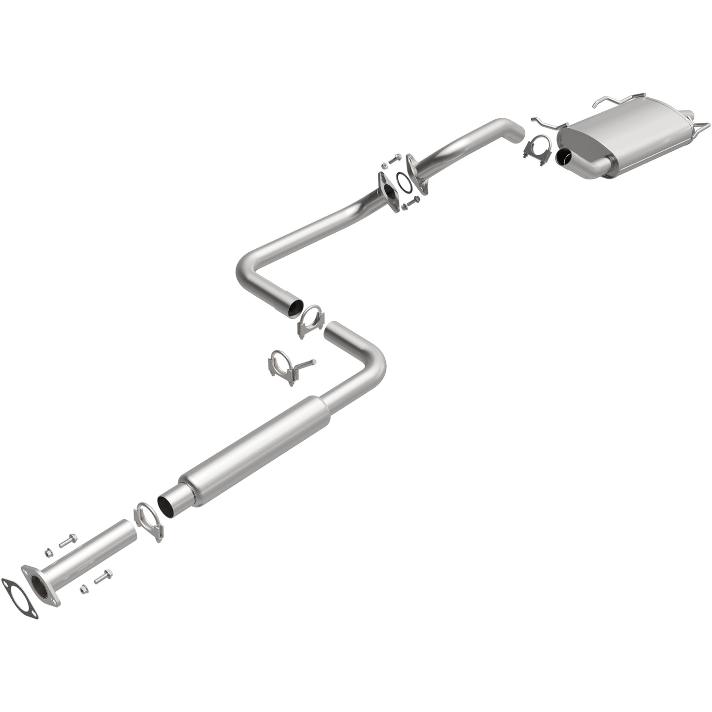 Fits 1995-2001 Nissan Maxima Direct-Fit Replacement Exhaust System 106-0735