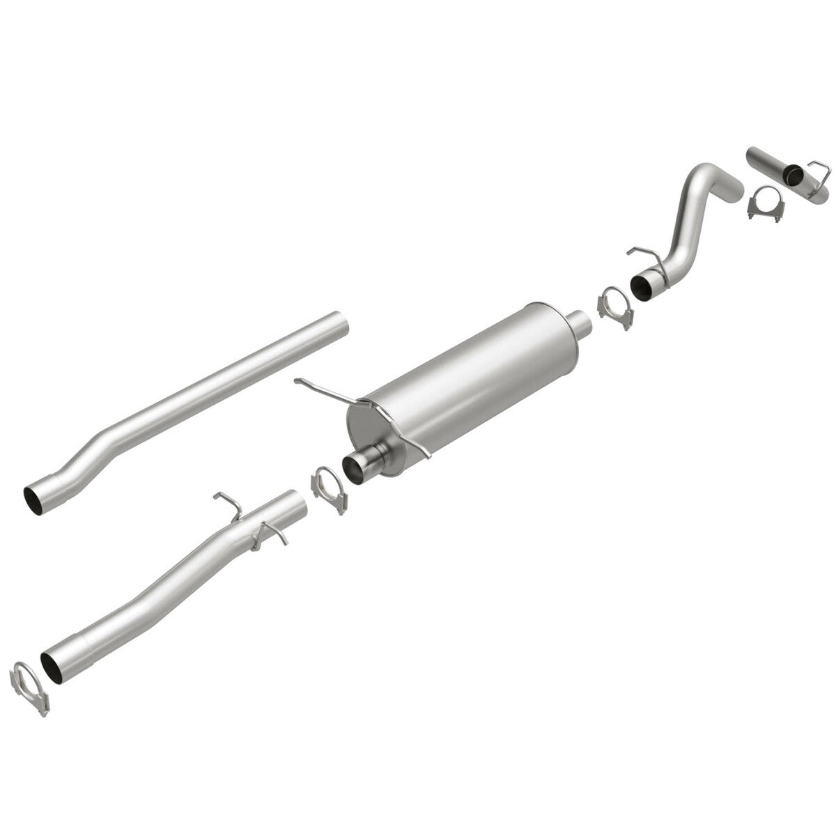 Fits 2000-2003 Dodge Dakota Direct-Fit Replacement Exhaust System 106-0736