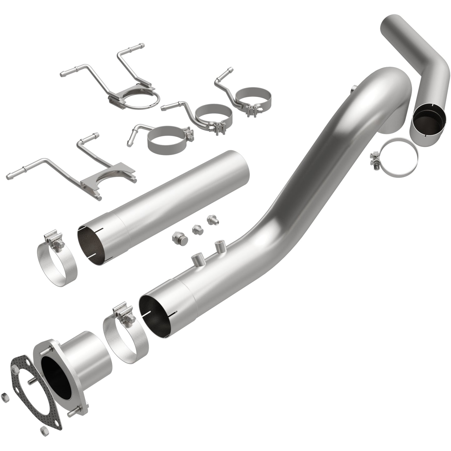Fits 2007-24 Chevrolet Silverado 2500 HD Direct-Fit Replacement Exhaust 106-0751