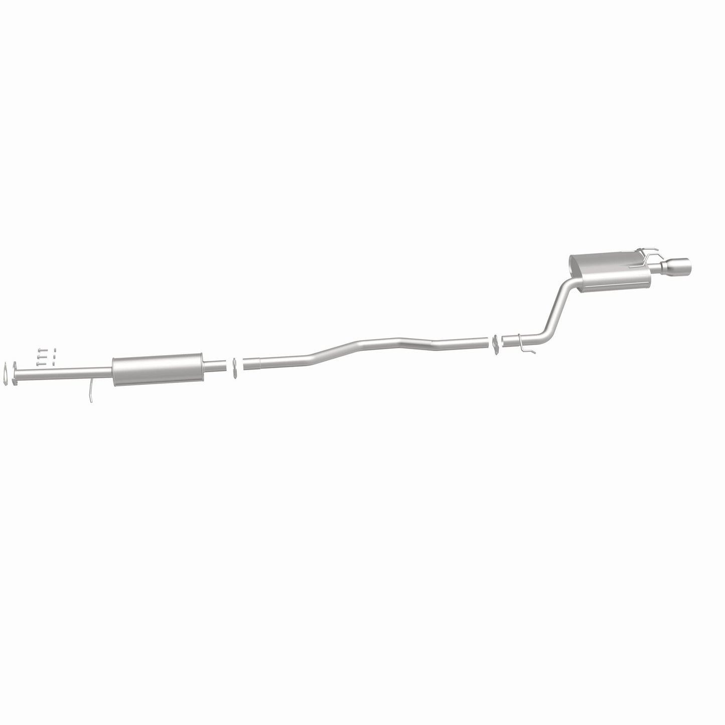 Fits 2013-2017 Honda Accord 2.4L Direct-Fit Replacement Exhaust System 106-0752