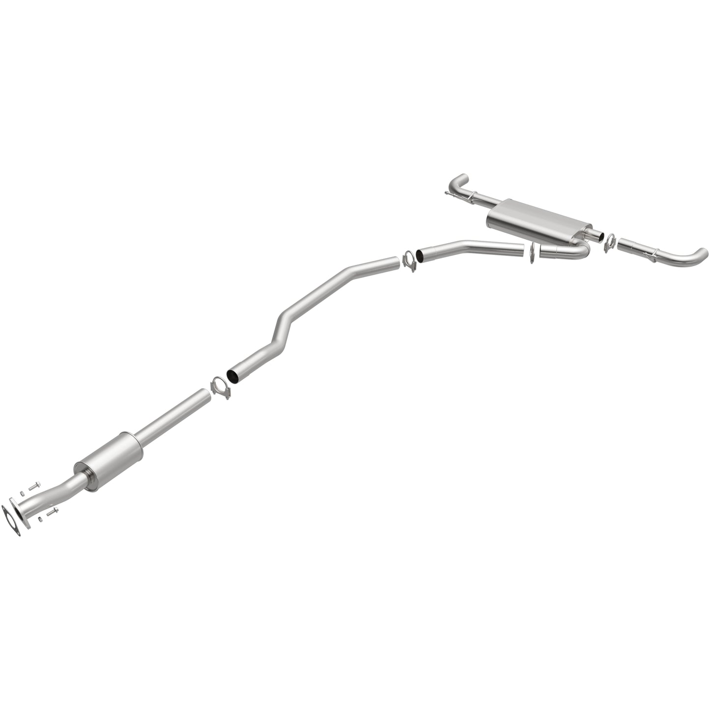 Fits 2013-2020 Ford Fusion Direct-Fit Replacement Exhaust System 106-0762