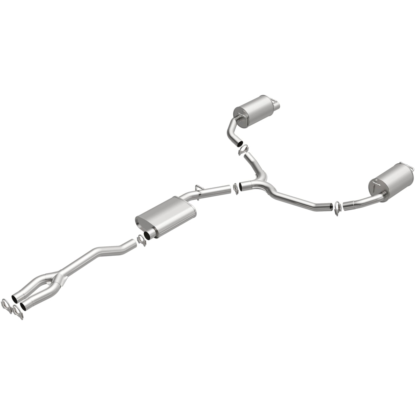 Fits 2015-2023 Chrysler 300 Direct-Fit Replacement Exhaust System 106-0773
