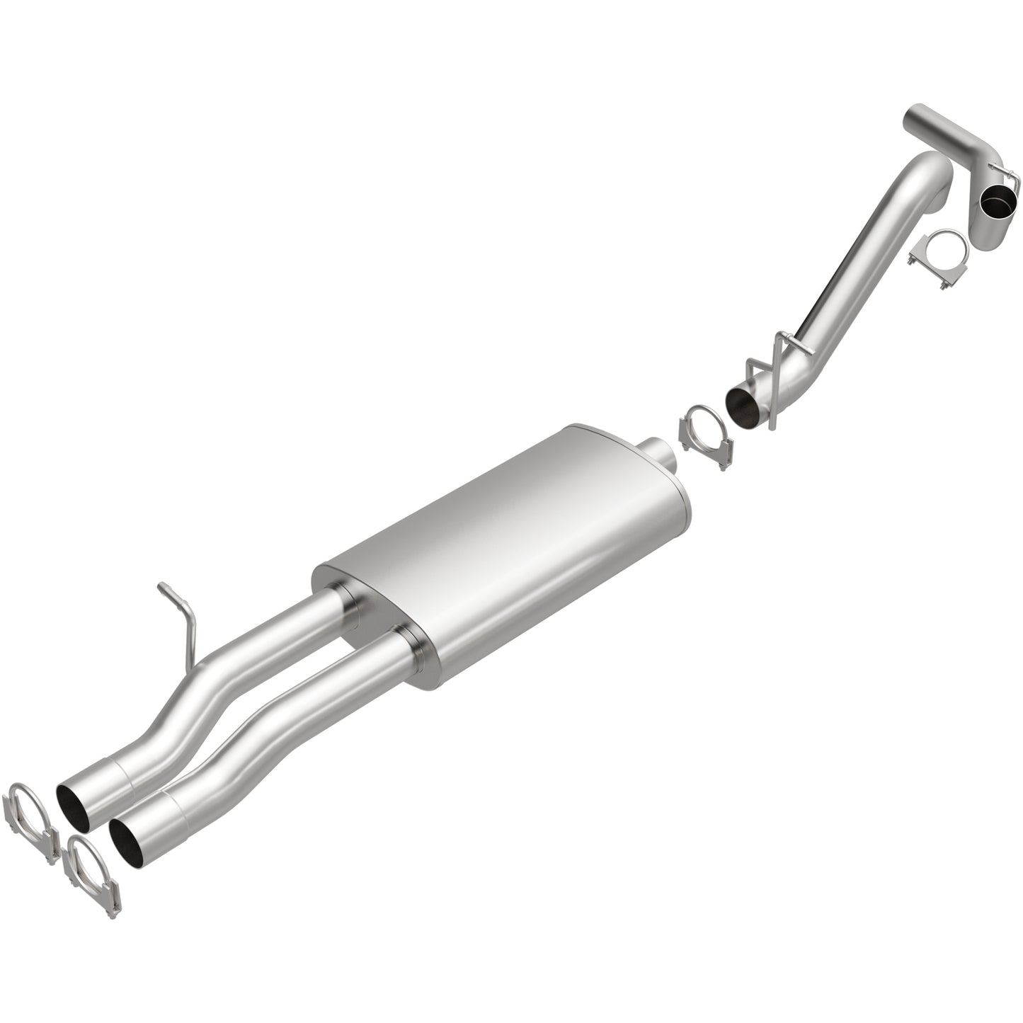 Fits 2003-06 Chevrolet Silverado 2500 HD Direct-Fit Replacement Exhaust 106-0778